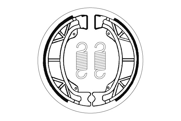 Sbs Bromssko Z50 - Bromsbackar - D106656 - 1