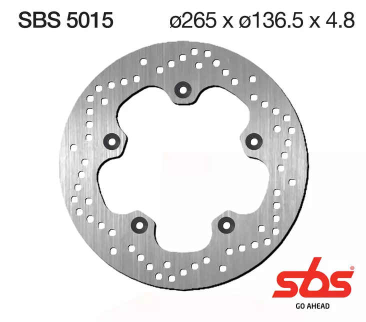 Sbs bromsskiva Standard - Bromsskivor - D131116 - 1
