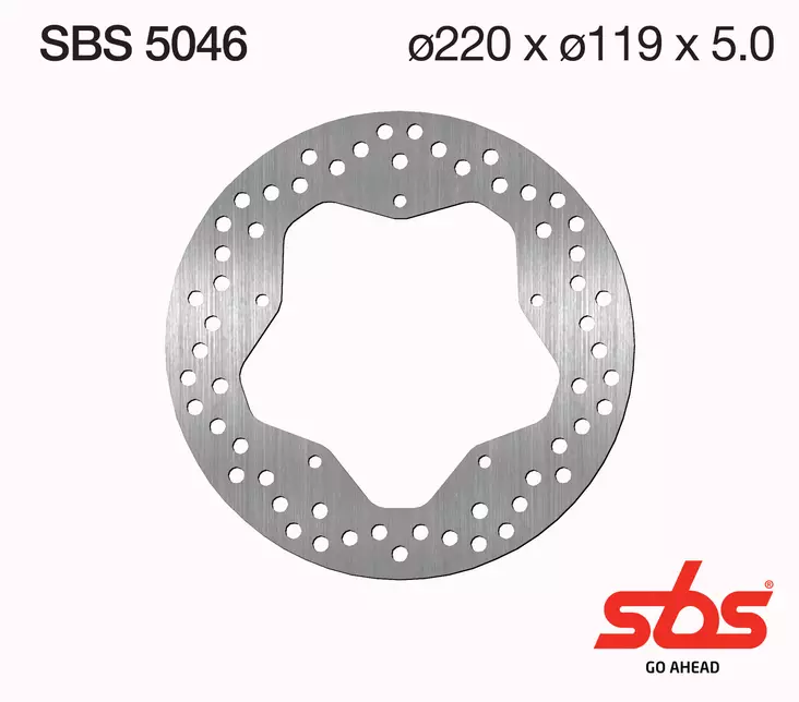 Sbs bromsskiva Standard - Bromsskivor - D131146 - 1