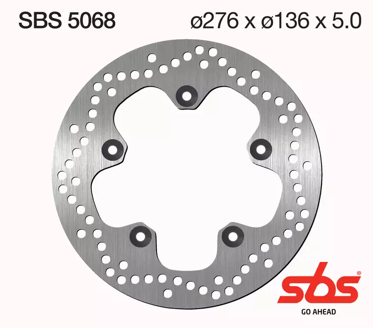 Sbs bromsskiva Standard - Bromsskivor - D131166 - 1