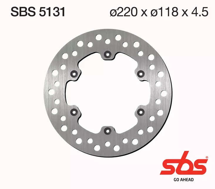 Sbs bromsskiva Standard - Bromsskivor - D131226 - 1