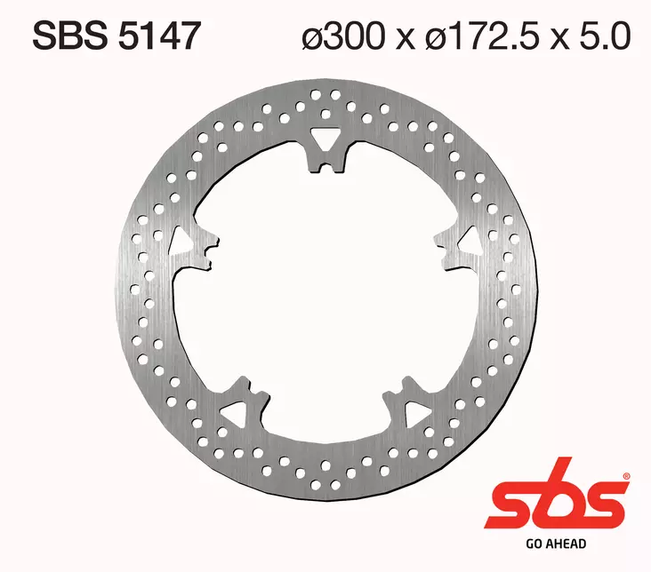 Sbs bromsskiva Standard - Bromsskivor - D131236 - 1