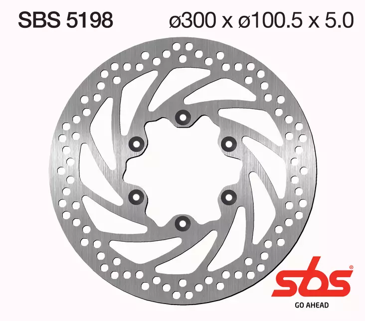 Sbs bromsskiva Standard - Bromsskivor - D131276 - 1