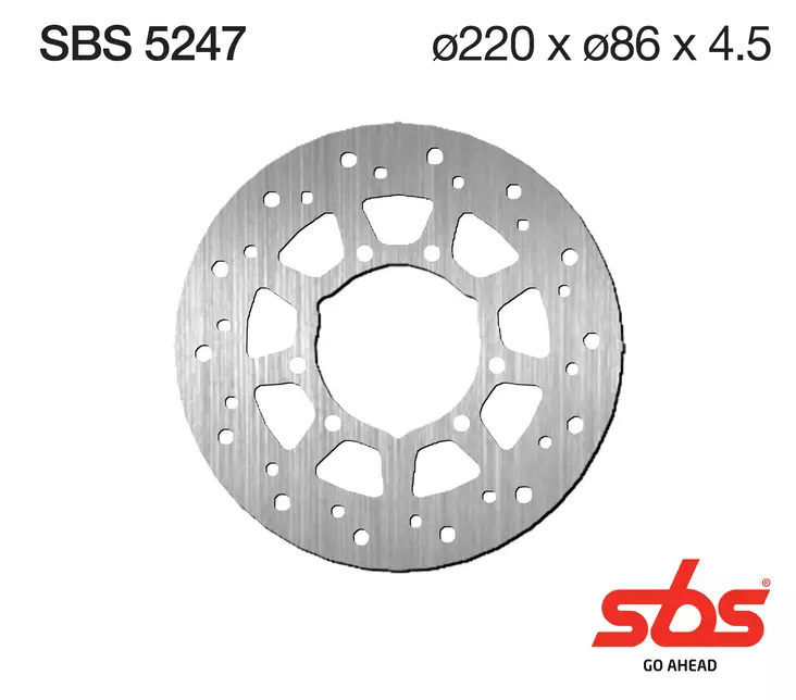 Sbs bromsskiva Standard - Bromsskivor - D131316 - 1
