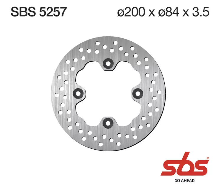 Sbs bromsskiva Standard - Bromsskivor - D131326 - 1