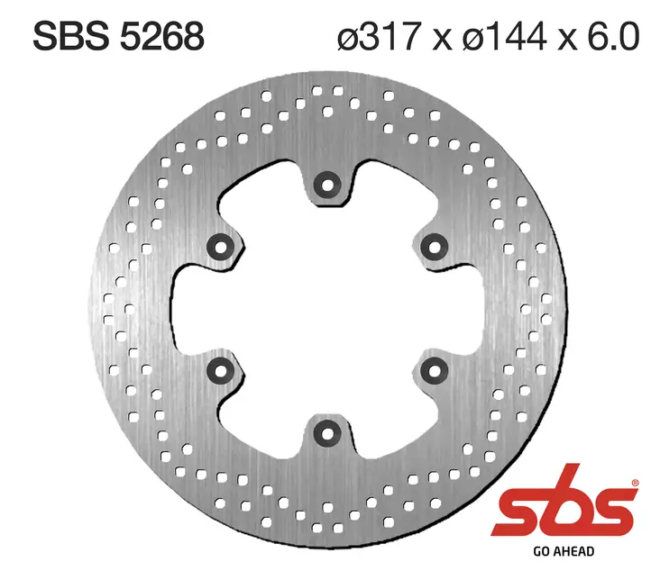 Sbs bromsskiva Standard - Bromsskivor - D131336 - 1
