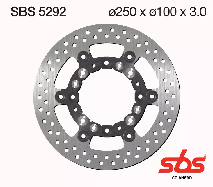 Sbs bromsskiva Standard - Bromsskivor - D131356 - 1