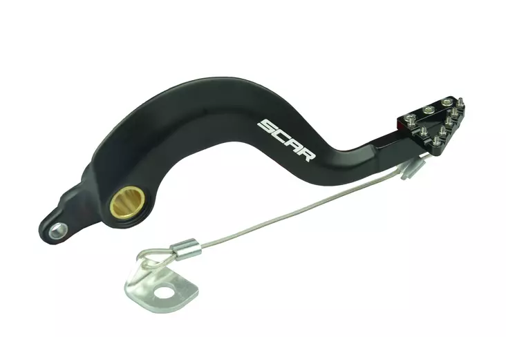 Scar Rear Brake Pedal - YZ250F YZ250FX W - Bromspedaler - D461056 - 1