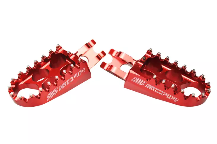 Scar Standard Footpegs - Kawasaki/Honda - Fotpinnar - D156036 - 1