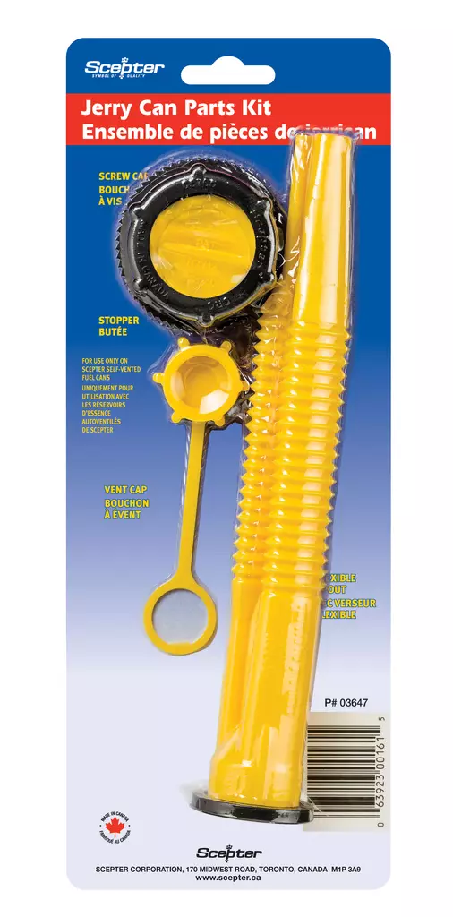 Scepter Reservdelskit för bränsledunk (J - Dunkar - D463816 - 1