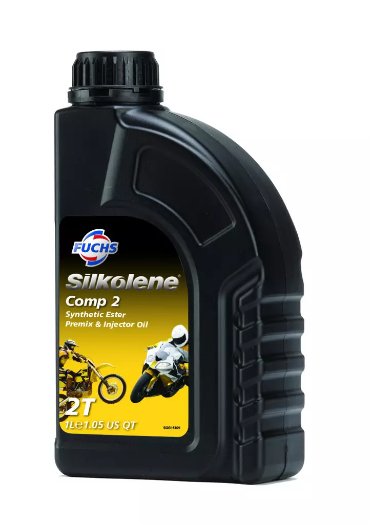 Silkolene Comp 2 1L (10) - Motorcykeloljor 2T - D152906 - 1