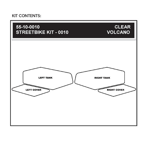 Stompgrip Universal Strips - Volcano : C - Universala dekalkit - D158896 - 0