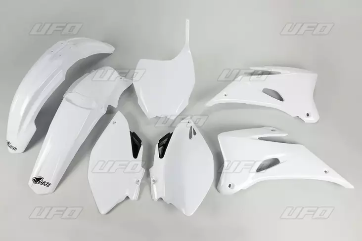 UFO Plastkit 5-delar Vit 046 YZF250/450 - Plastkit - D33666 - 1