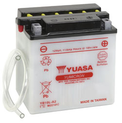 Yuasa Batteri YB10L-A2 (CP) Inkl syra (4 - Batterier - D2596 - 1
