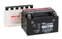 Yuasa Batteri YTX7A-BS (CP) Inkl syra (5 - Batterier - D2686 - 1