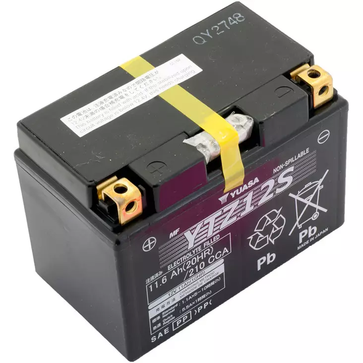 Yuasa Batteri YTZ12S (wc) (5) - Batterier - D2676 - 1