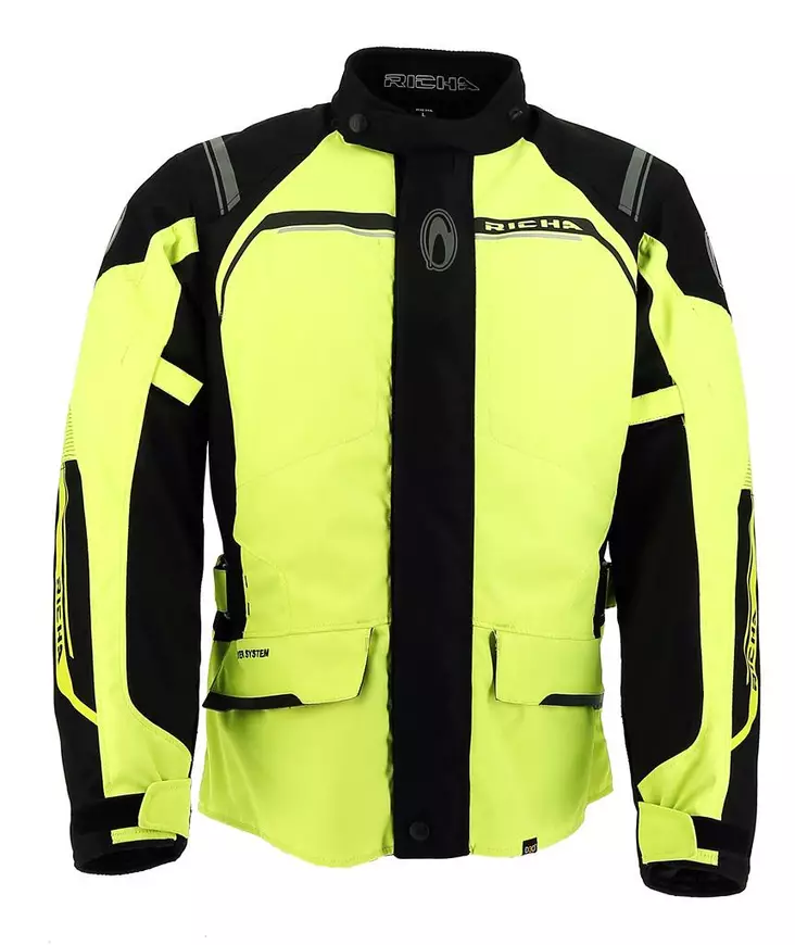 Richa Storm 2 Mc-Jacka Fluo Yellow - MC Kläder - 82606 - 1