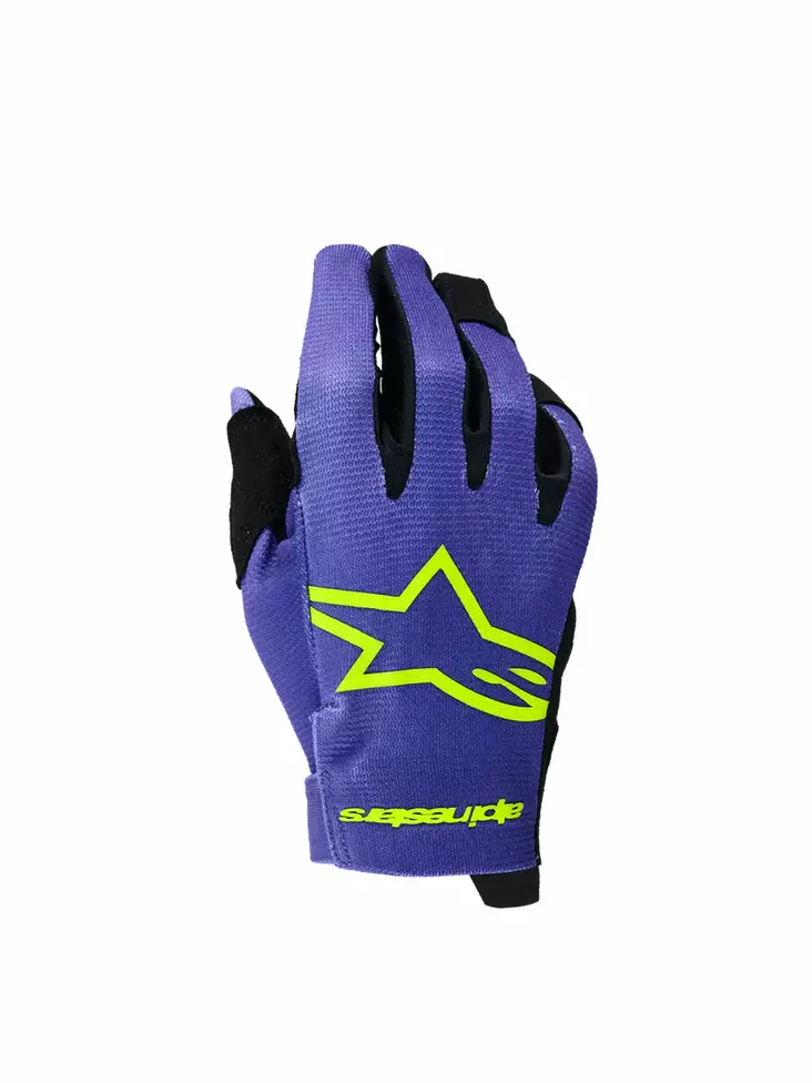 Alpinestars Handskar Youth Radar Lila/Fl - Cross- och Endurohandskar  - D493086 - 1