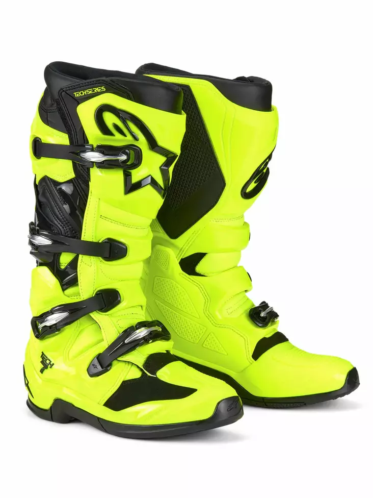 Alpinestars Stövel Tech 7 Gul Fluo/Svart - Crosstövlar - D475886 - 1