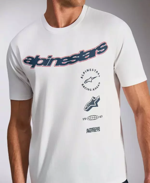 Alpinestars T-Shirt Abus SS CSF Vit - T-shirts & Toppar - D518496 - 1