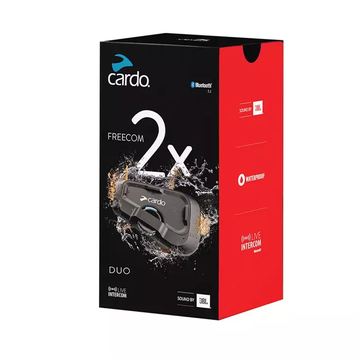 Cardo Freecom 2X - Duo - MC Hjälmar - 82916 - 1