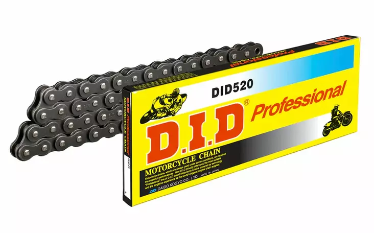 D.I.D 520 Chain+Connecting link (RJ) - Kedjor 520 - D508486 - 1