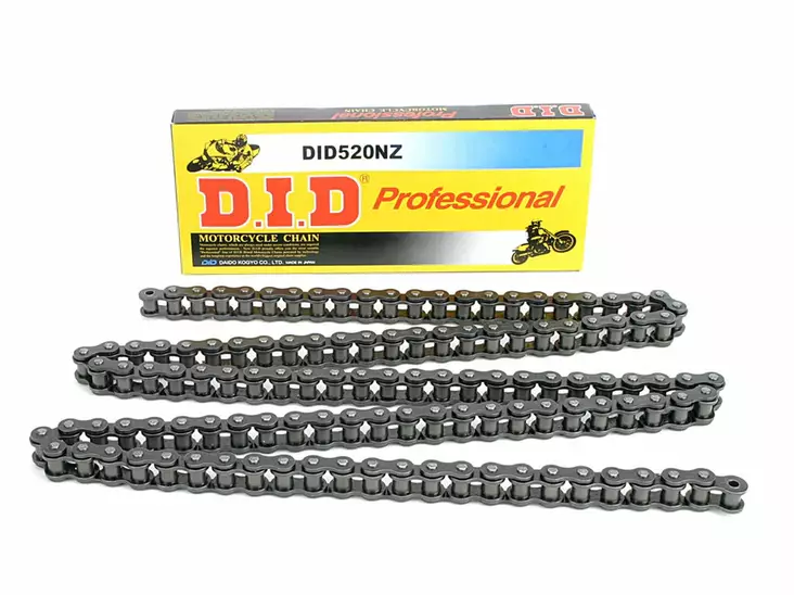 D.I.D 520NZ Chain+Connecting link rivet - Kedjor 520 - D508536 - 1