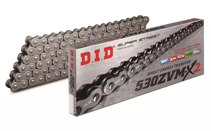 D.I.D 530ZVM-X2 Chain+Connecting link ri - Kedjor 530 - D441566 - 1