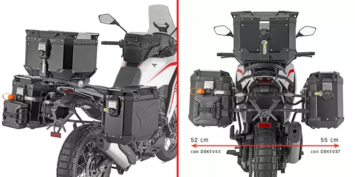 Givi Tub.Pa.Ho. Moto Morini X-Cape 700 ( - Monteringsatser & Pakethållare - D516146 - 1