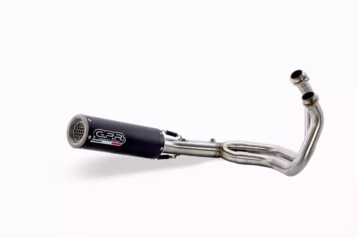GPR YamahaMt-07 2017/2020 e4 M3 BLACK TI - Komplett avgassystem - D500166 - 1