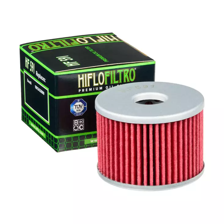 HiFlo oljefilter HF591 - Oljefilter - D504436 - 1