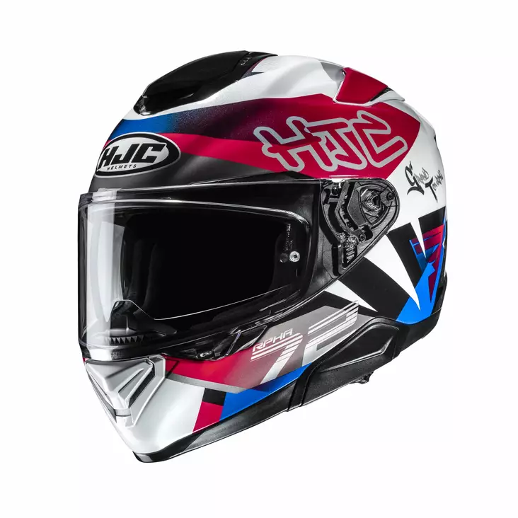 HJC Helmet RPHA 72 Goldy Röd/Vit MC21 - Integralhjälm - D508706 - 1