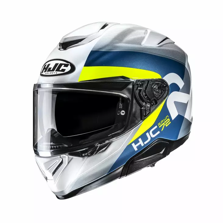 HJC Helmet RPHA 72 Phyta Vit/Blå/Gul MC3 - Integralhjälm - D508696 - 1