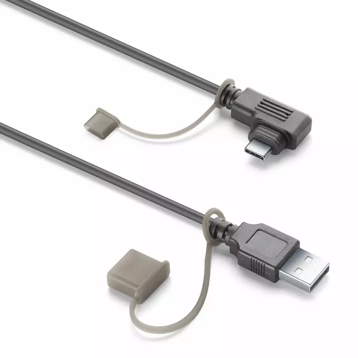 Interphone Cable USB-A/USB-C specific fo - Tillbehör till Mobiltelefon - D487026 - 1