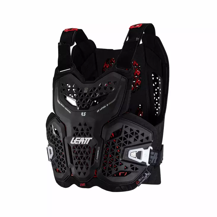 Leatt Chest Protector 4.5 Evo Black - MC Bröstskydd - D491676 - 1