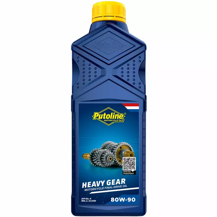 Putoline Heavy Gear 80W-90- 1L (12) - Växellådsoljor - D526746 - 1