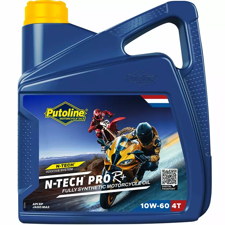 Putoline N-Tech® Pro R+ 10W-60- 4L (4) - Motorcykeloljor 4T - D526936 - 1