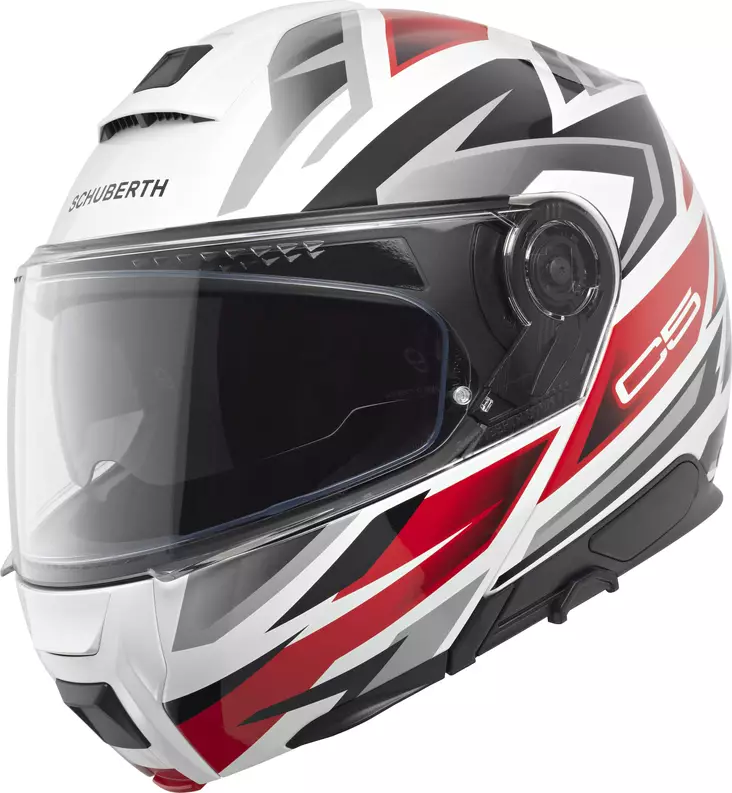 Schuberth Hjälm C5 Zenith Röd - Öppna/Öppningsbara hjälmar - D509166 - 1