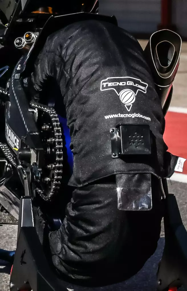 TG TYRE WARMER TECNO GLOBE BLACK with Di - Däckvärmare - D505946 - 1