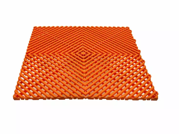 TMV Garagegolv 400x400x18 - Orange (20st - Tillbehör  - D544116 - 1