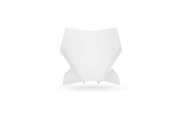 UFO Nummerplåt SX85 25-.. Vit 042 - Nummerplåt - D510836 - 1