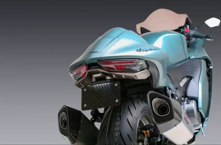 Yoshimura Suzuki Hayabusa 2022-2025 Fend - Reg Plåts Hållare - D527106 - 1