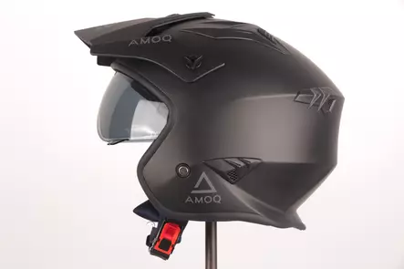 AMOQ Blister Jet Hjälm Svart - Öppna/Öppningsbara hjälmar - D432827 - 1