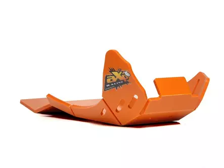 AXP Xtrem HDPE Skid Plate Orange KTM 250 - Hasplåtar  - D442317 - 1