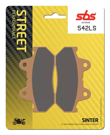 Sbs Bromsklossats Sintered bak - Bromsbelägg - D106777 - 0