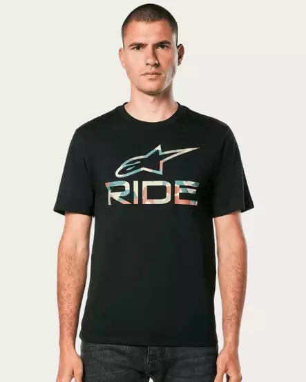 Alpinestars T-shirt Ride 4.0 Camo CSF Bl - T-shirts & Toppar - D503797 - 1