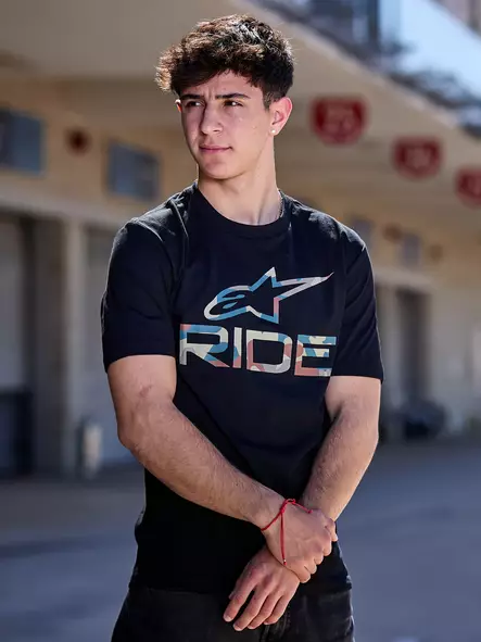 Alpinestars T-shirt Ride 4.0 Camo CSF Bl - T-shirts & Toppar - D503797 - 2