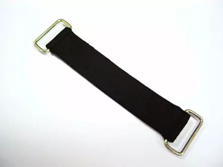 TMV Batterirem Längd:125mm med ringar på - Spännremmar mm. - D520547 - 1
