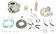 Athena Cylinder kit with head 125cc Yama - Cylinderkit - D104027 - 1