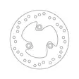 Brembo Serie Oro bromsskiva - Bromsskivor - D6237 - 1